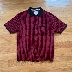 Men's Percival x Campari Knitted Shirt - Medium